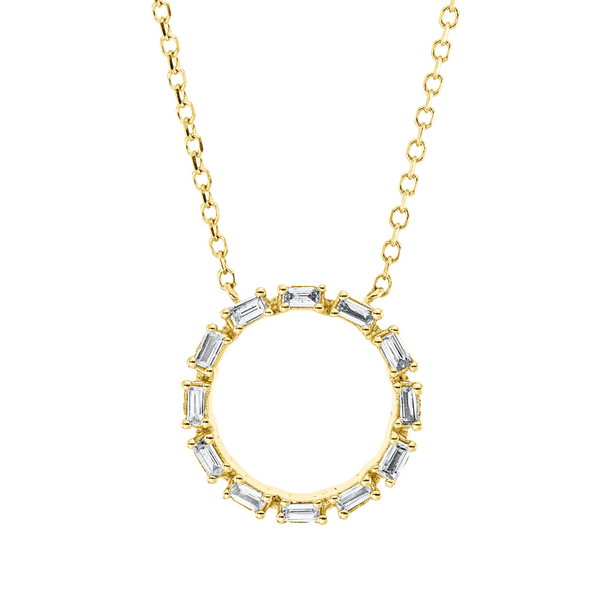 Brogle Classic necklace with diamond pendant