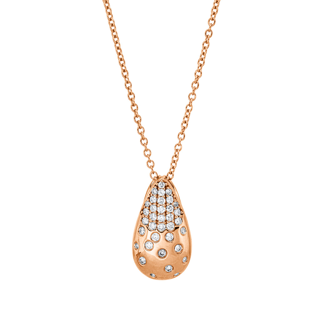Brogle Classic necklace with diamond pendant Brogle Classic necklace with diamond pendant