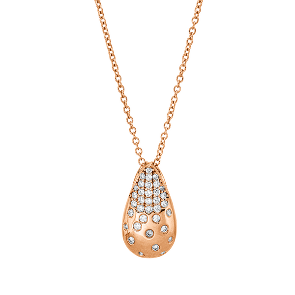 Brogle Classic necklace with diamond pendant Brogle Classic necklace with diamond pendant