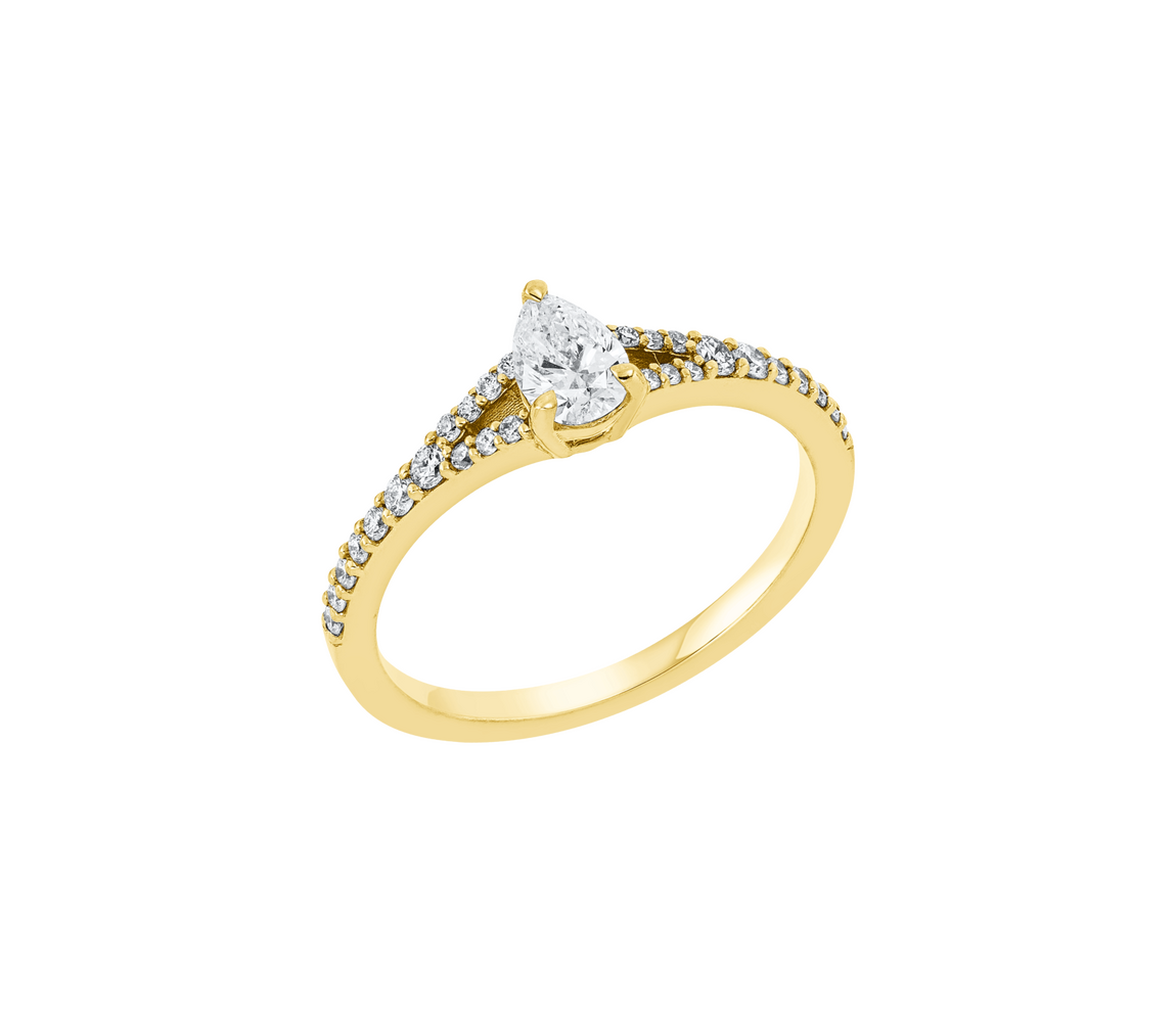 Brogle Classic solitaire ring Brogle Classic solitaire ring