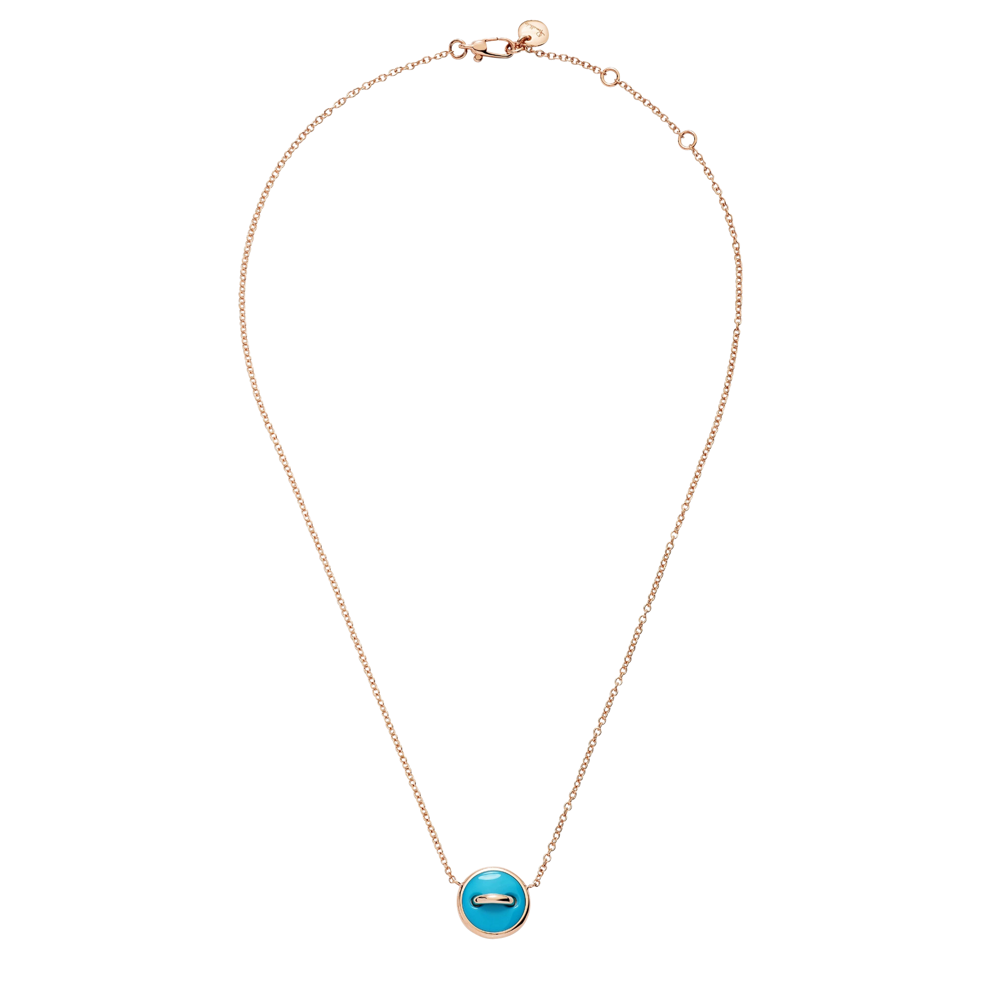 Pomellato Pom Pom Dot Reversible Necklace with Pendant Pomellato Pom Pom Dot Reversible Necklace with Pendant