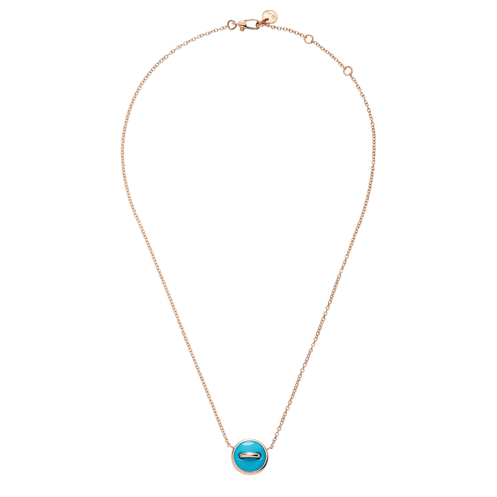 Pomellato Pom Pom Dot Reversible Necklace with Pendant Pomellato Pom Pom Dot Reversible Necklace with Pendant