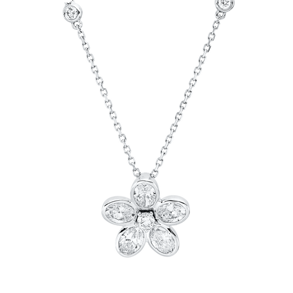 Brogle Selection necklace with diamond pendant Brogle Selection necklace with diamond pendant