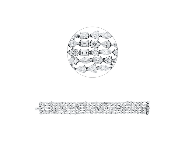 Brogle Selection diamond bracelet Brogle Selection diamond bracelet