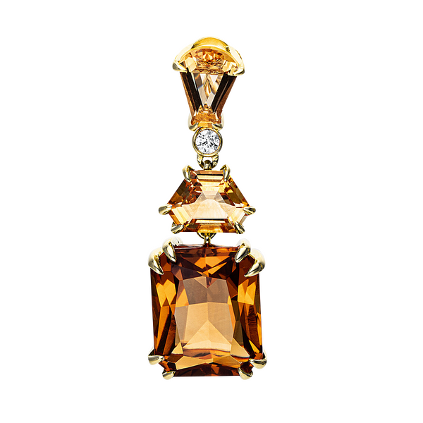 Brogle Selection Felicity citrine pendant