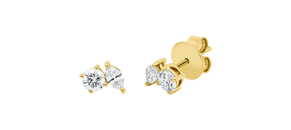Brogle Classic diamond stud earrings Brogle Classic diamond stud earrings