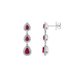 Brogle Classic ruby earrings Brogle Classic ruby earrings