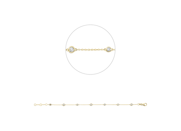 Brogle Classic diamond bracelet Brogle Classic diamond bracelet