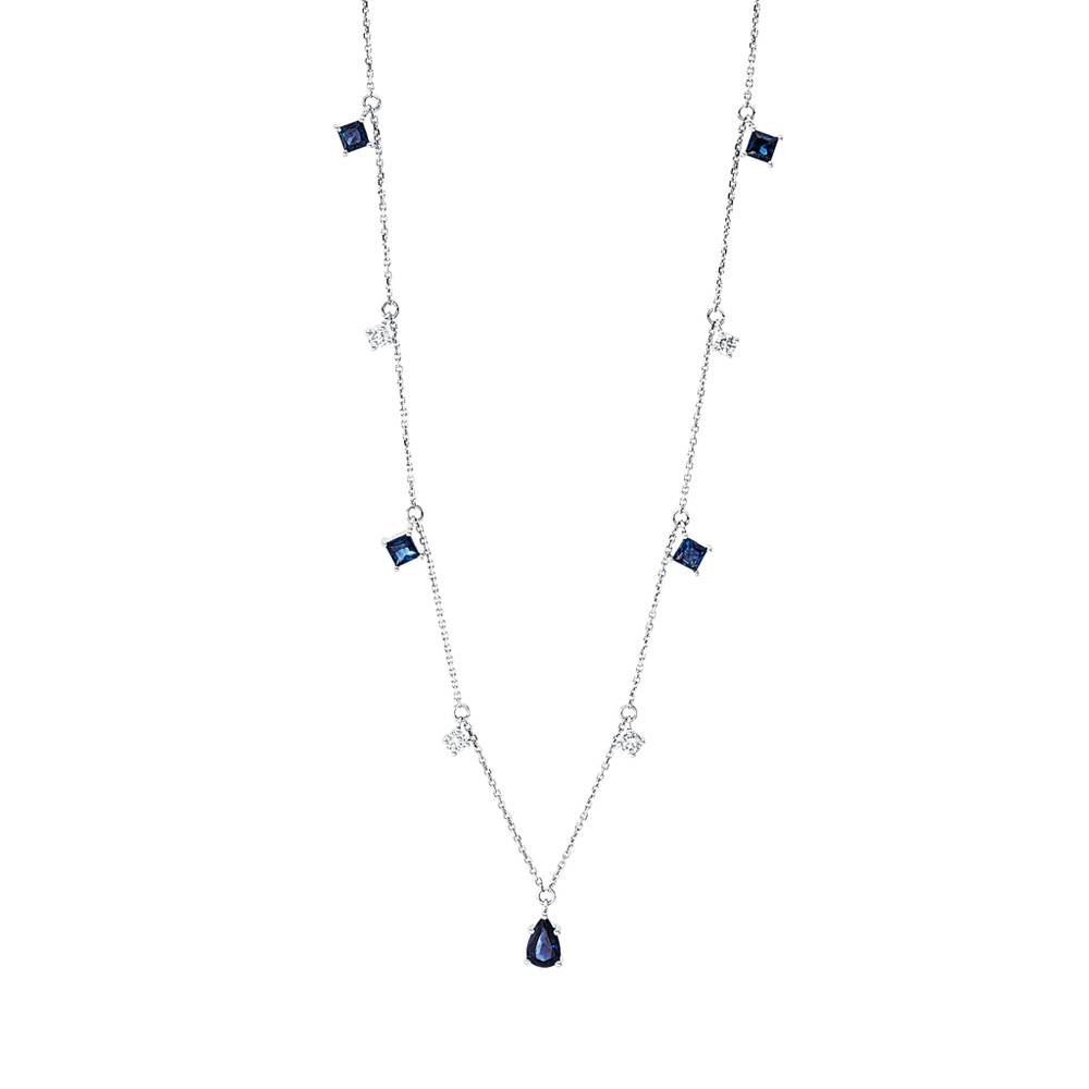 Brogle Classic Kette mit Saphiranhänger Brogle Classic Kette mit Saphiranhänger