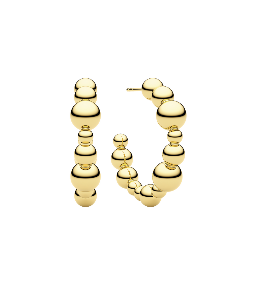 18 carat gold plated silver