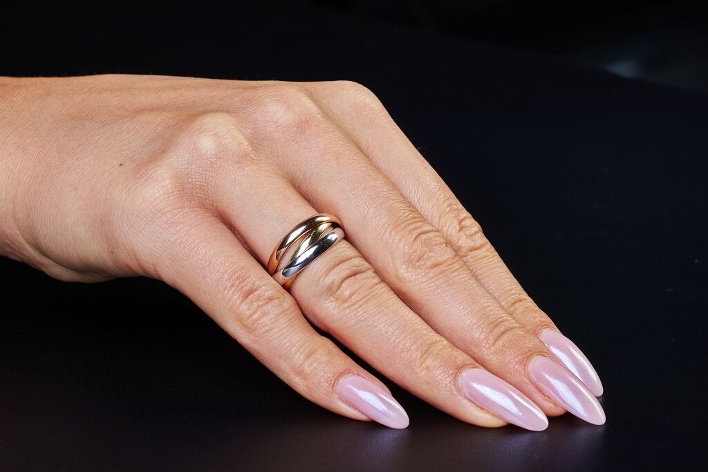 Brogle Classic Bicolor Gold Ring 8,5mm Brogle Classic Bicolor Gold Ring 8,5mm