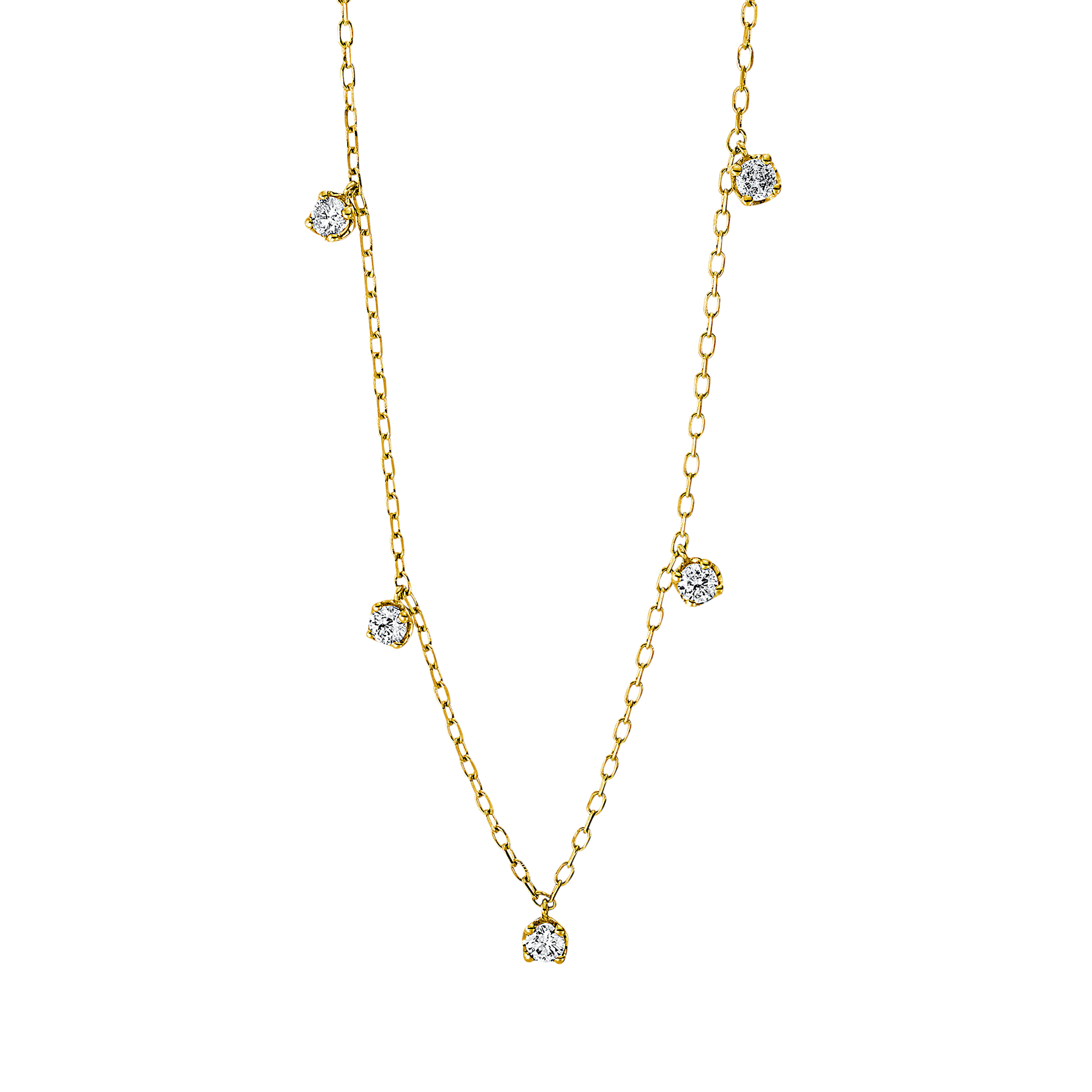 Brogle Classic necklace with diamond pendant Brogle Classic necklace with diamond pendant