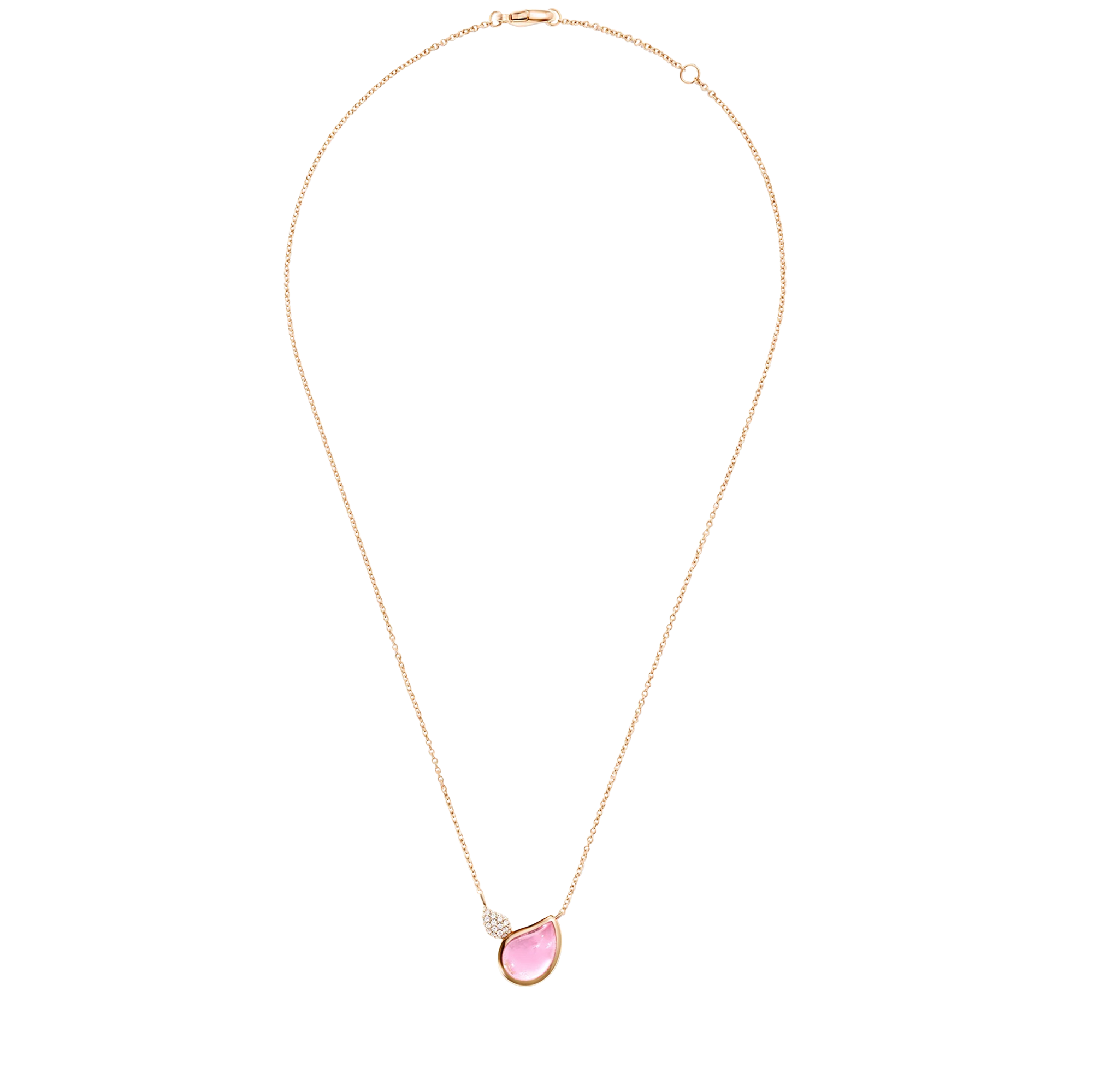 Tamara Comolli Signature Two Drops Tourmaline Necklace with Pendant Tamara Comolli Signature Two Drops Tourmaline Necklace with Pendant