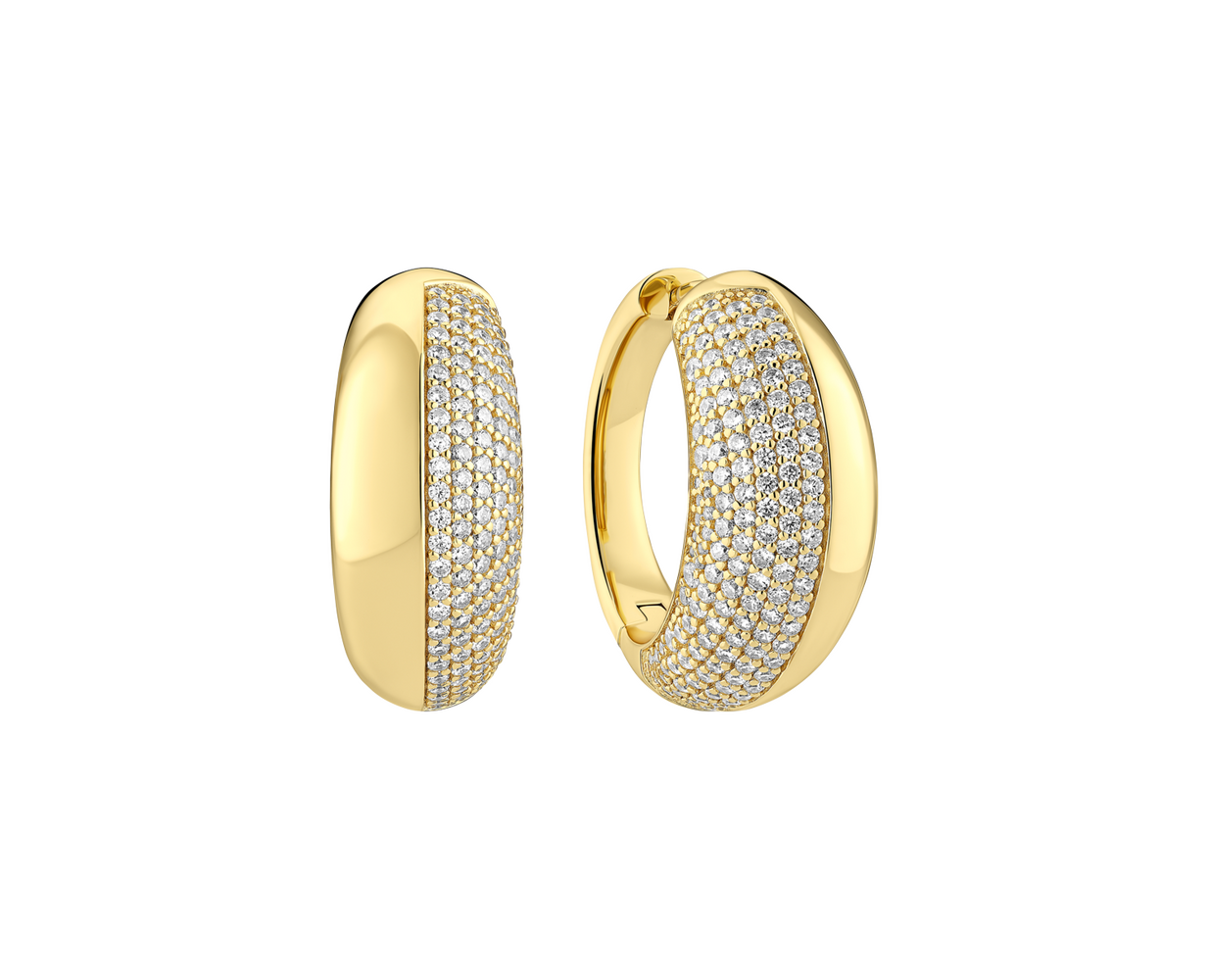 18 carat gold plated silver