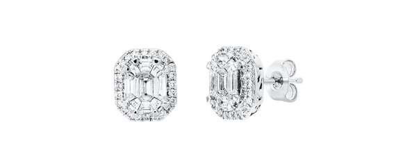 Brogle Selection diamond stud earrings Brogle Selection diamond stud earrings