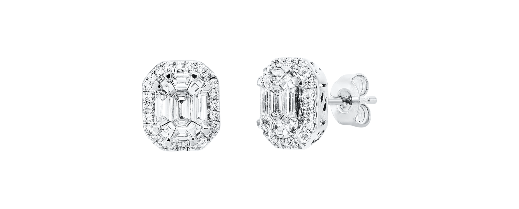 Brogle Selection diamond stud earrings Brogle Selection diamond stud earrings