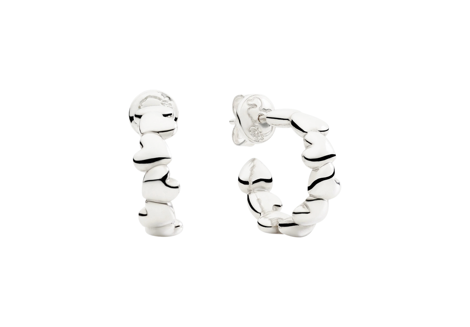Dodo heart hoop earrings Dodo heart hoop earrings
