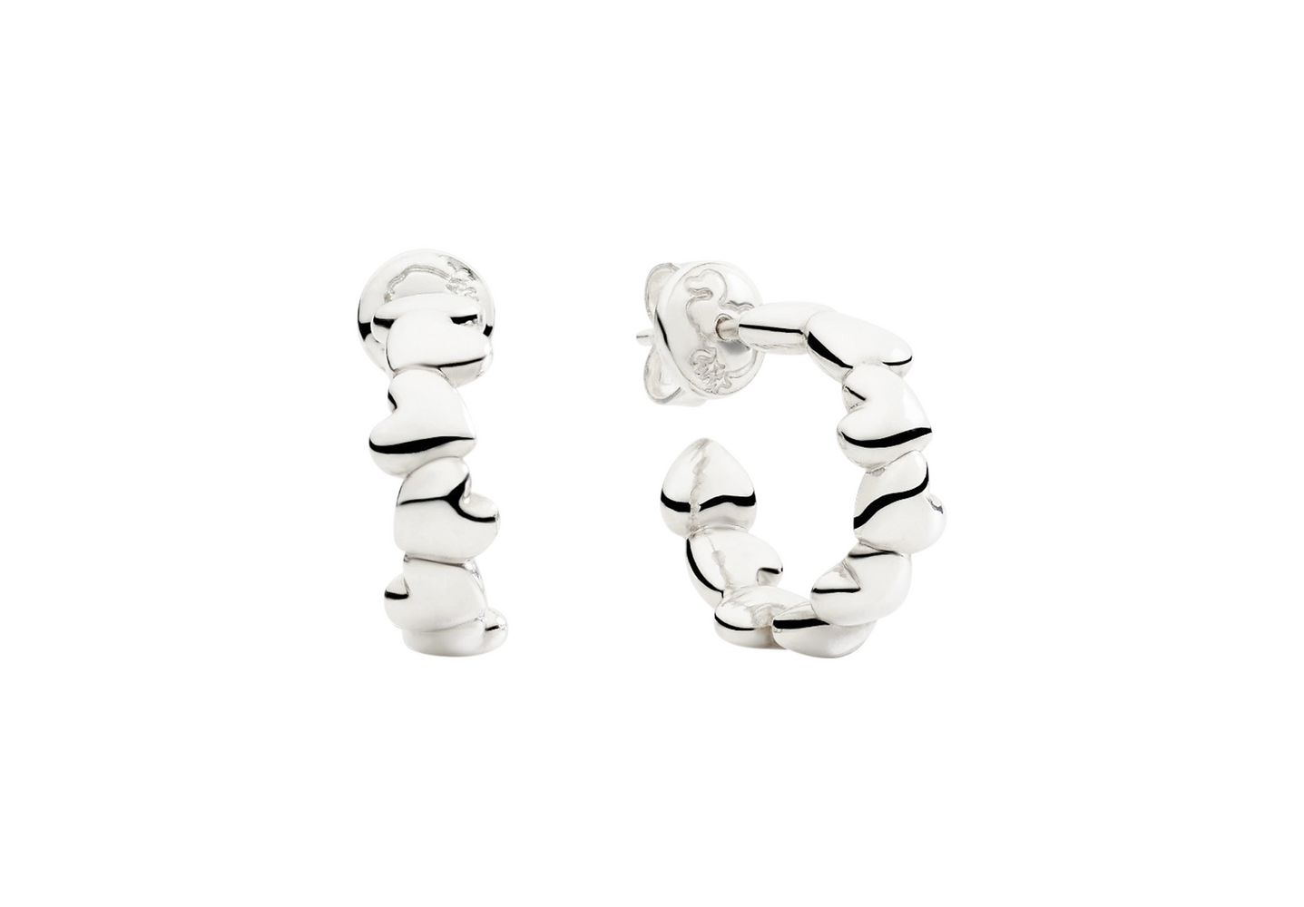 Dodo heart hoop earrings Dodo heart hoop earrings