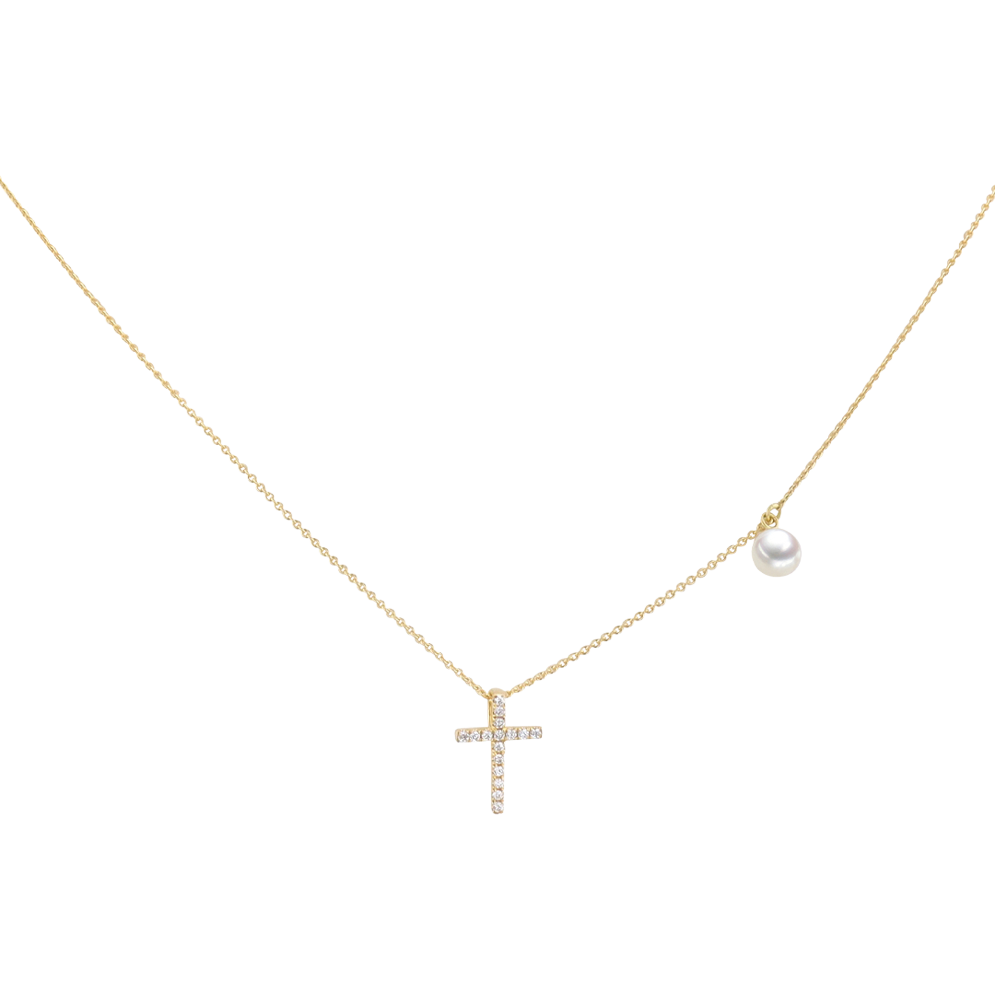 Brogle Classic necklace with Akoya pearl pendant Brogle Classic necklace with Akoya pearl pendant