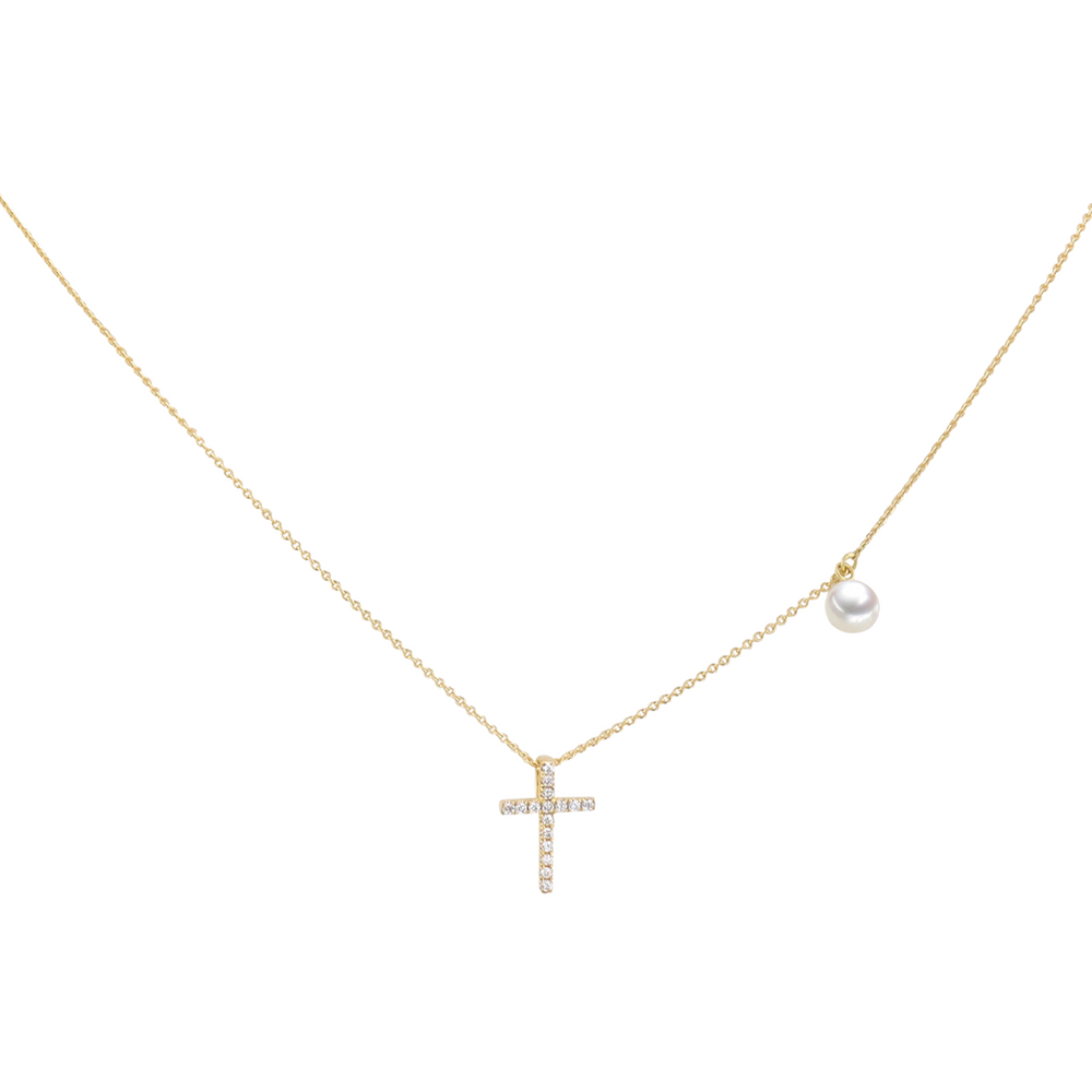 Brogle Classic necklace with Akoya pearl pendant Brogle Classic necklace with Akoya pearl pendant