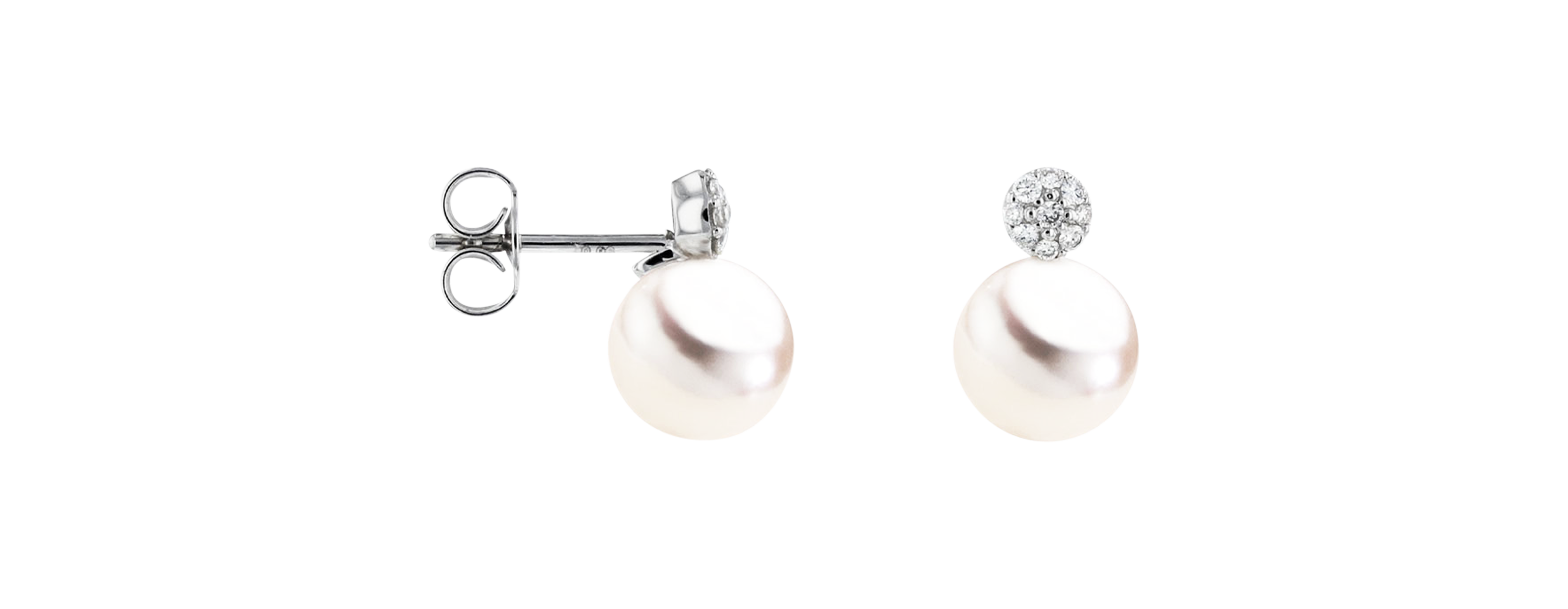 Brogle Classic Akoya pearl stud earrings Brogle Classic Akoya pearl stud earrings