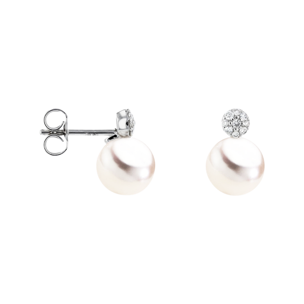 Brogle Classic Akoya pearl stud earrings Brogle Classic Akoya pearl stud earrings