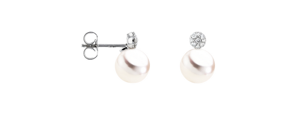 Brogle Classic Akoya pearl stud earrings Brogle Classic Akoya pearl stud earrings