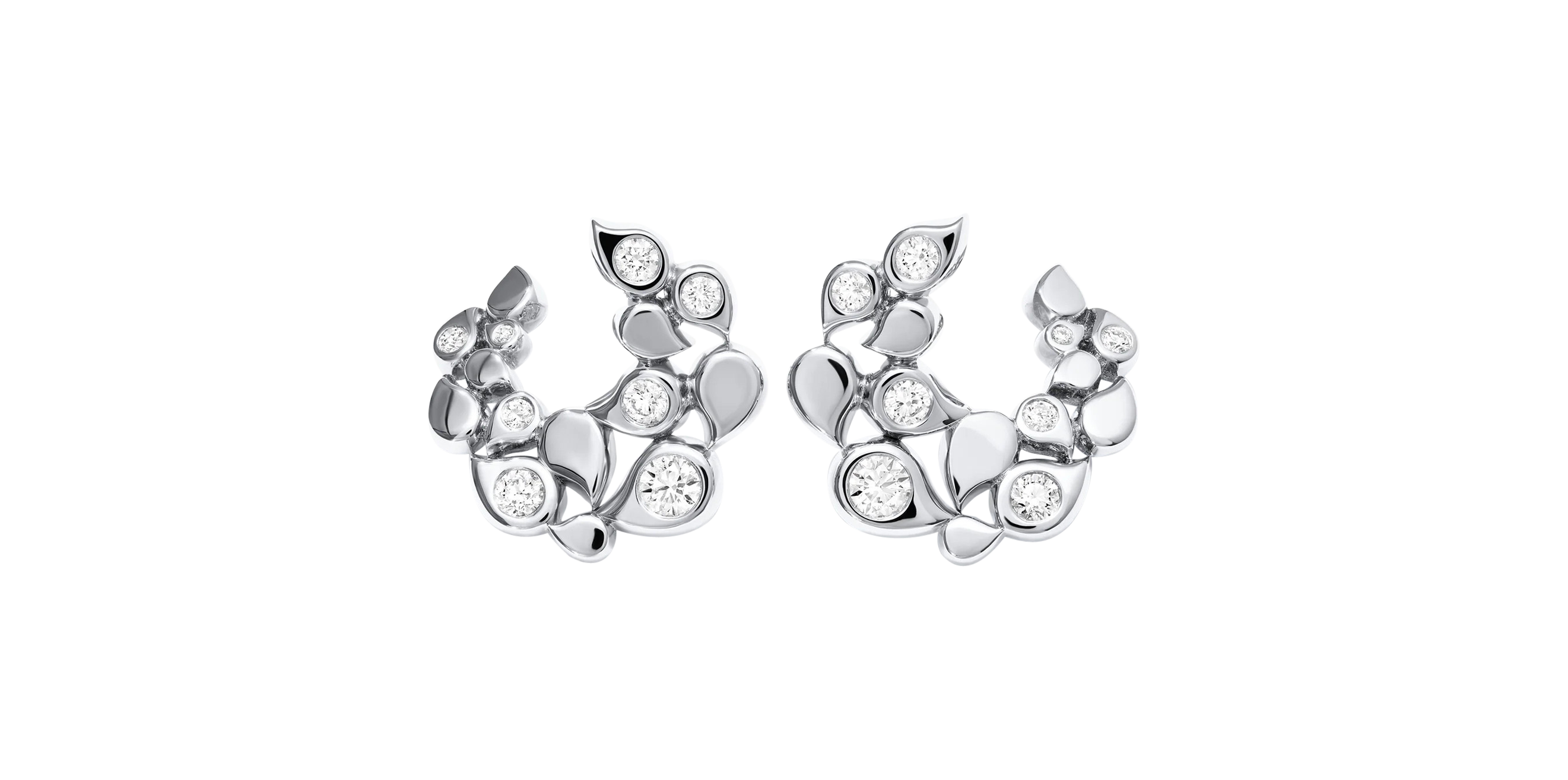 Tamara Comolli Snowflakes Hoop Classic earrings Tamara Comolli Snowflakes Hoop Classic earrings