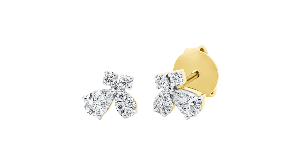 Brogle Classic diamond stud earrings