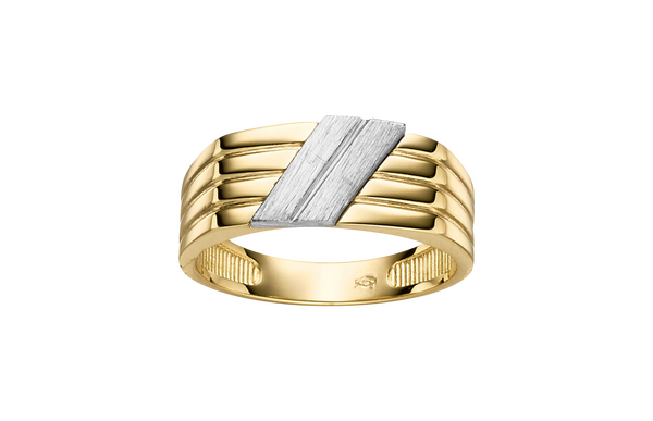 Brogle Classic Bicolor Gold Ring