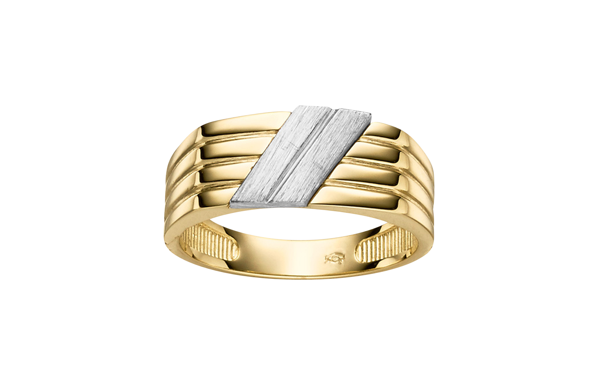 Brogle Classic Bicolor Gold Ring Brogle Classic Bicolor Gold Ring