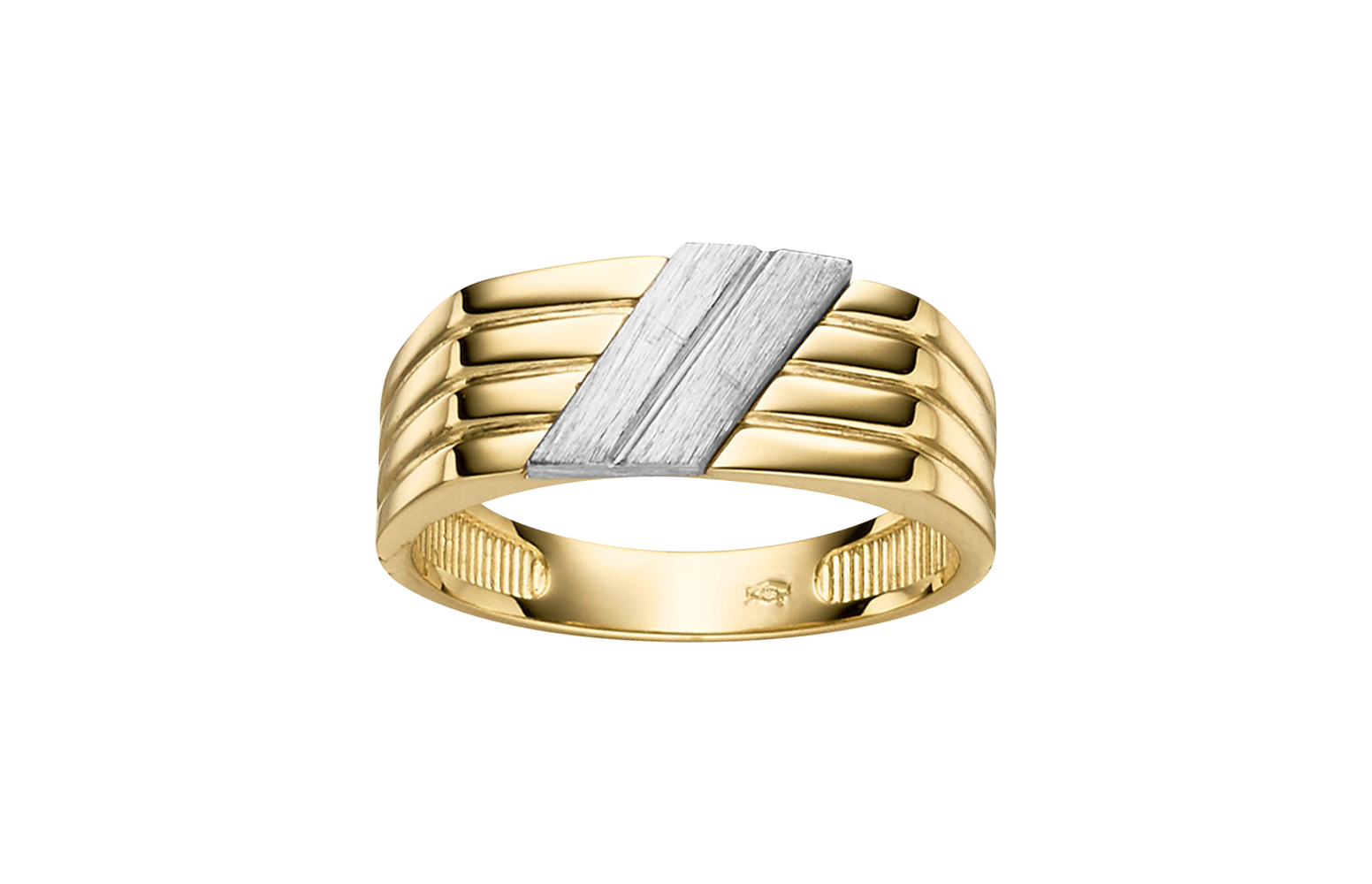 Brogle Classic Bicolor Gold Ring Brogle Classic Bicolor Gold Ring
