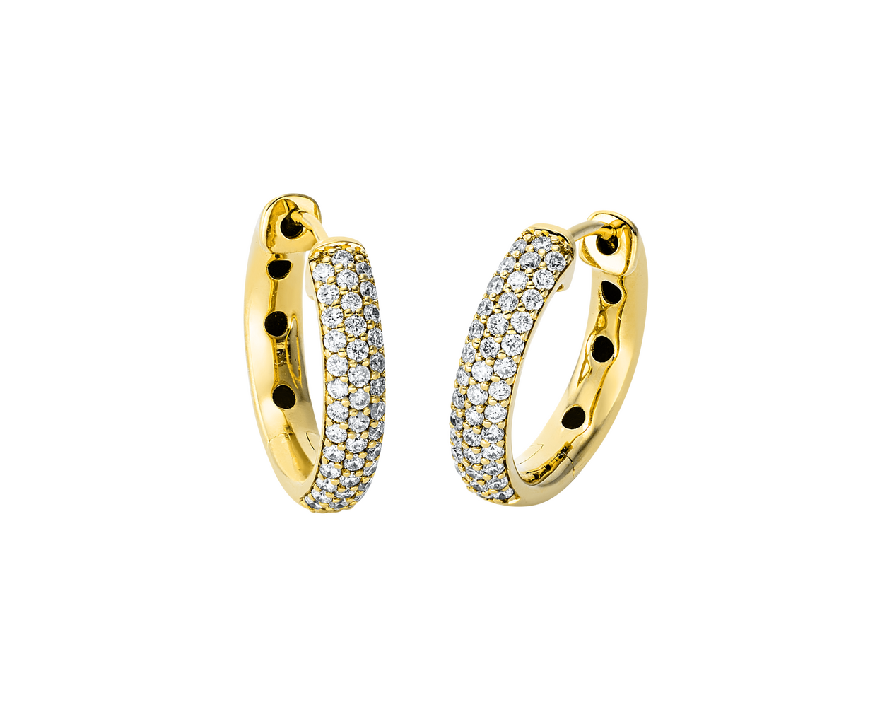 Brogle Classic Diamantcreolen Brogle Classic Diamantcreolen