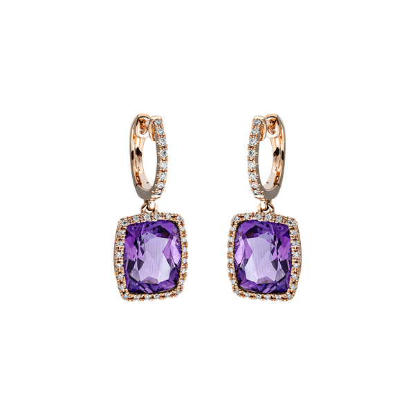 Brogle Classic Amethystohrhänger