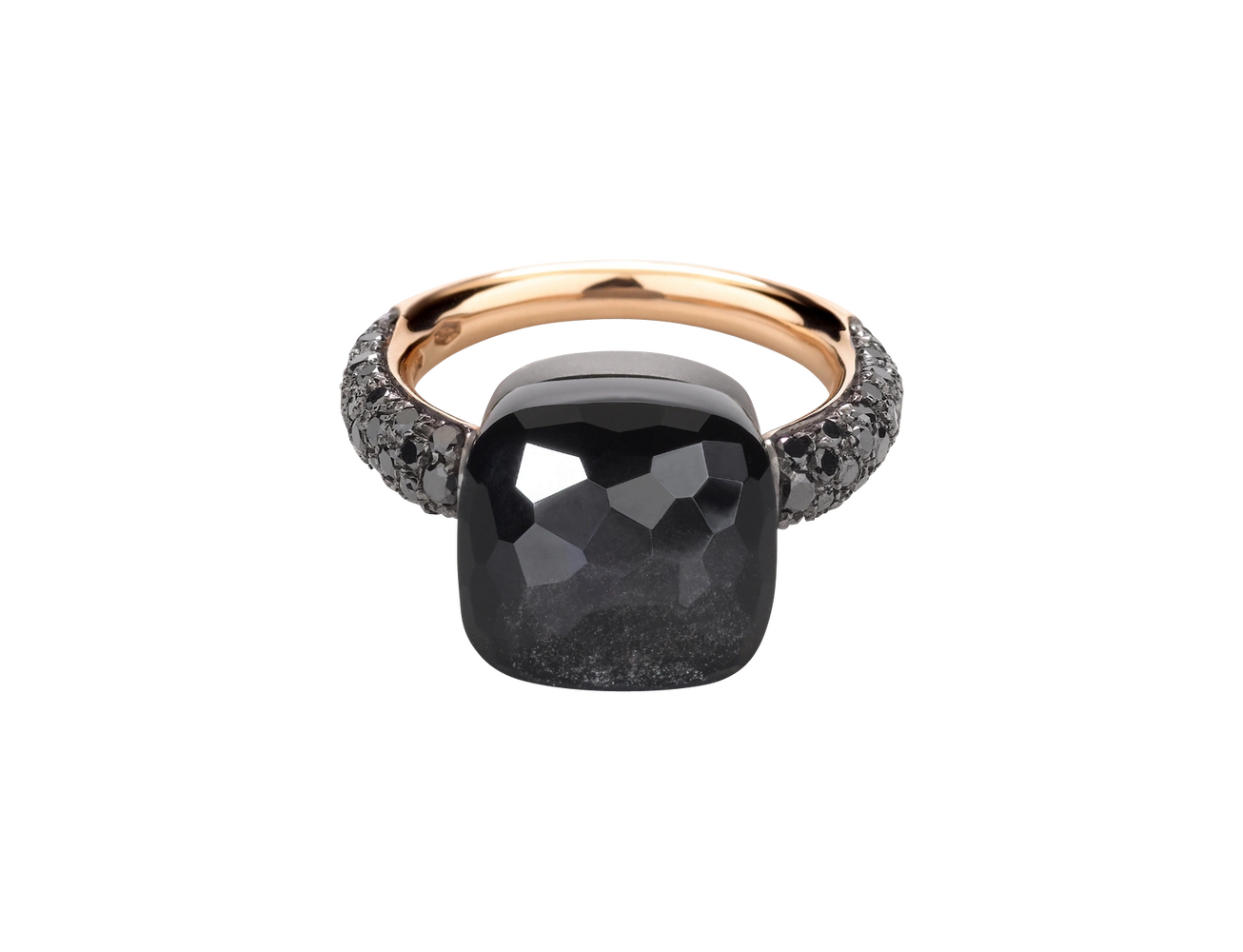 Pomellato Nudo Maxi Obsidian Ring Pomellato Nudo Maxi Obsidian Ring