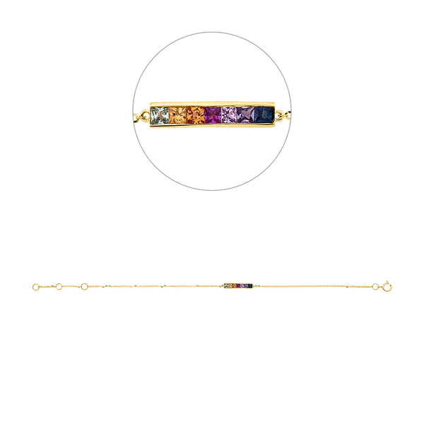 Brogle Classic sapphire bracelet