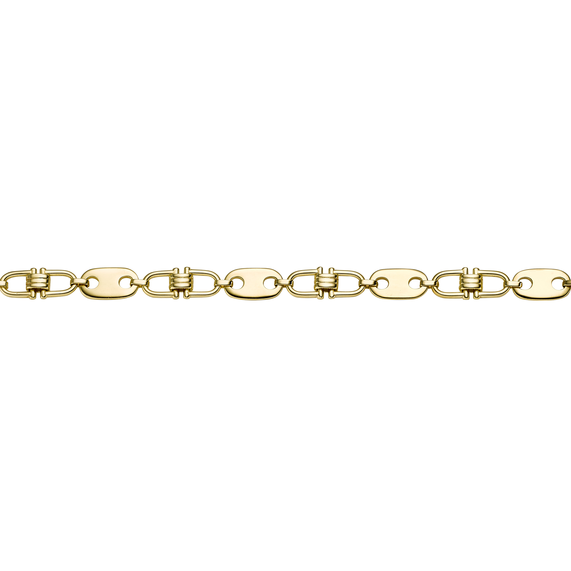 Brogle Classic plate stirrup necklace 11mm Brogle Classic plate stirrup necklace 11mm
