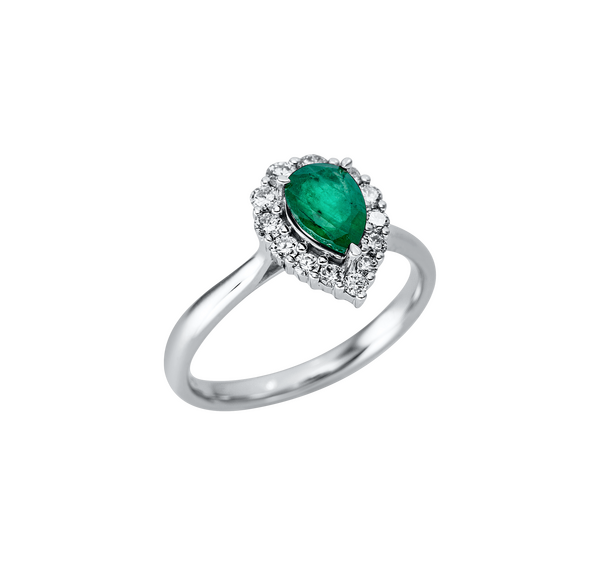 Brogle Classic emerald ring