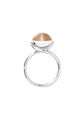 Tamara Comolli Bouton brauner Mondstein L Ring Tamara Comolli Bouton brauner Mondstein L Ring