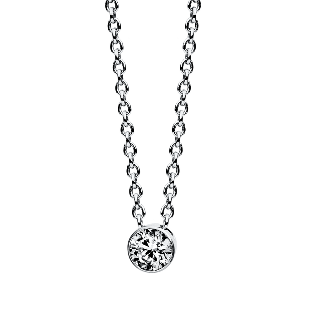 Brogle Solitairekette Sophie bis 0,25 Karat