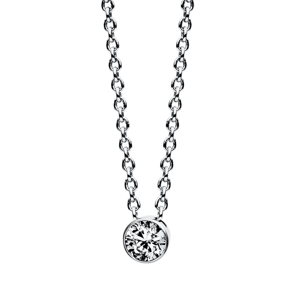 Brogle Solitairekette Sophie bis 0,25 Karat