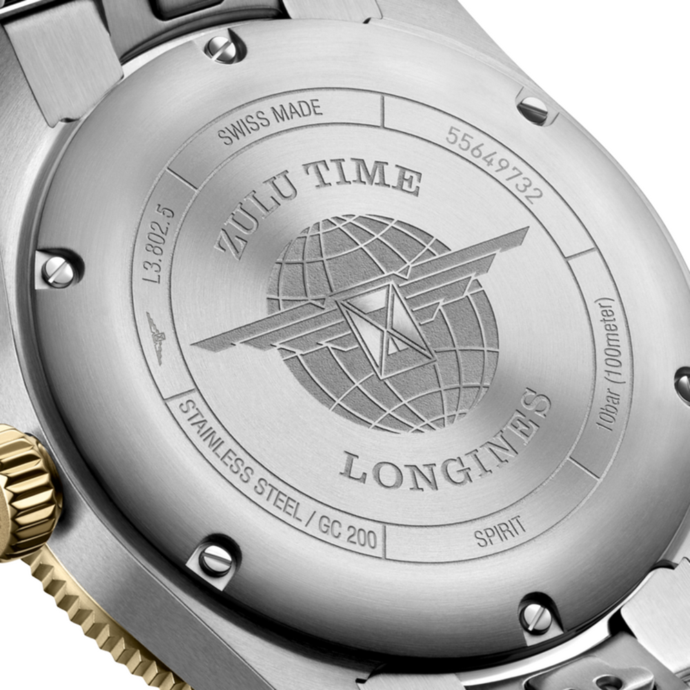 Longines Spirit Zulu Time Automatic Chronometer 39mm