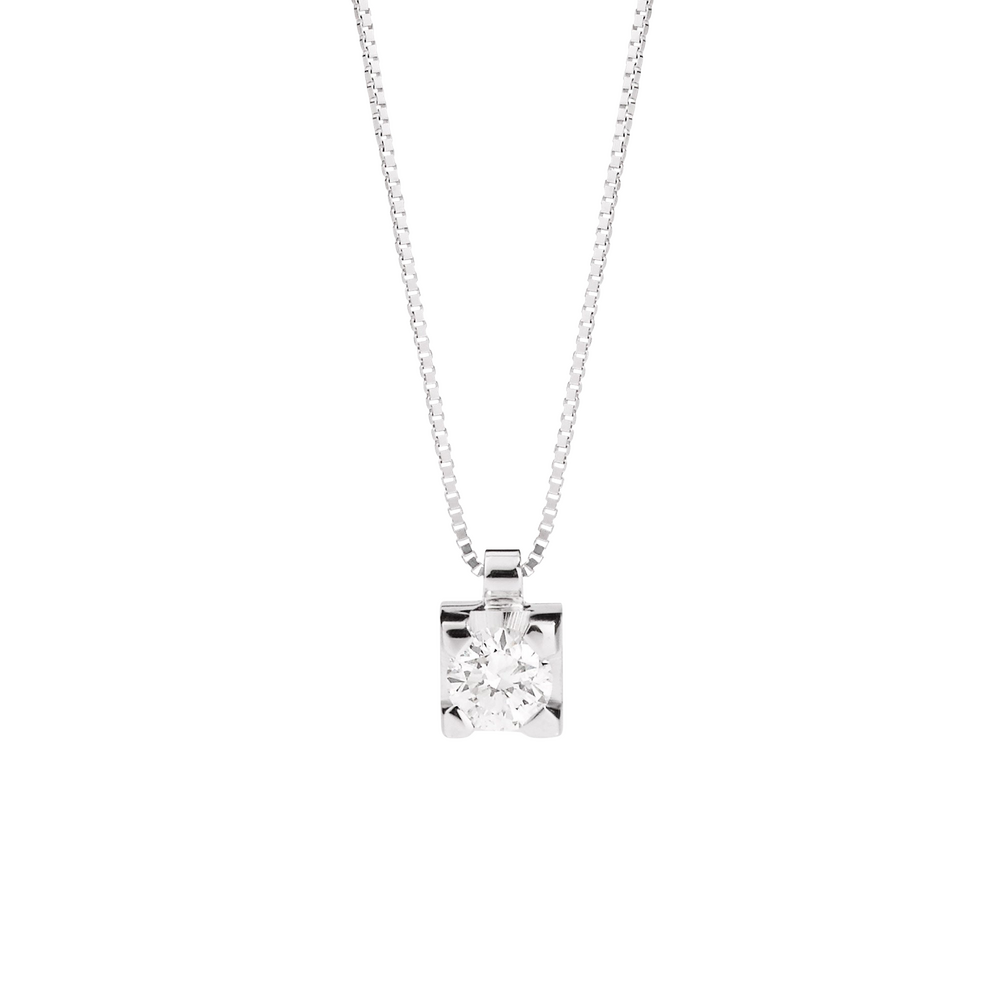 Recarlo Maria Teresa Solitaire Necklace
