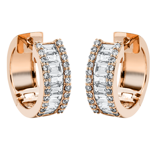 Brogle Selection Eternity diamond hoop earrings