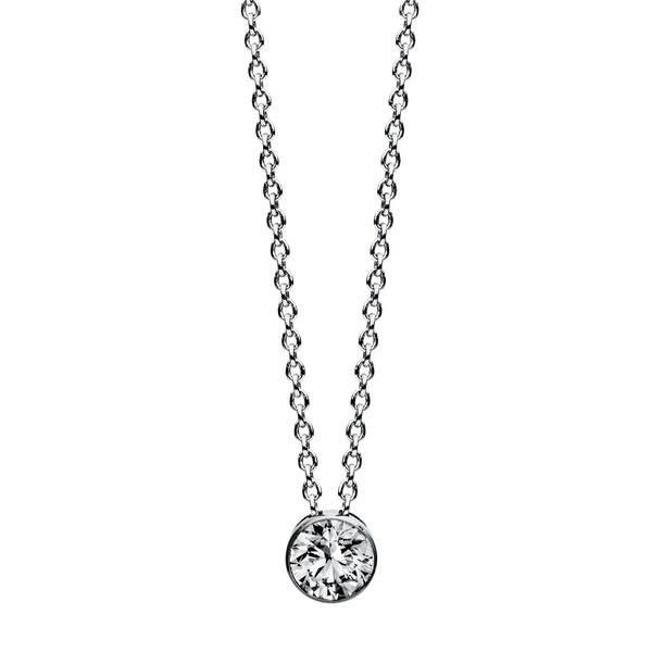 Brogle Selection necklace with pendant Sophie up to 0.25 carat Brogle Selection necklace with pendant Sophie up to 0.25 carat