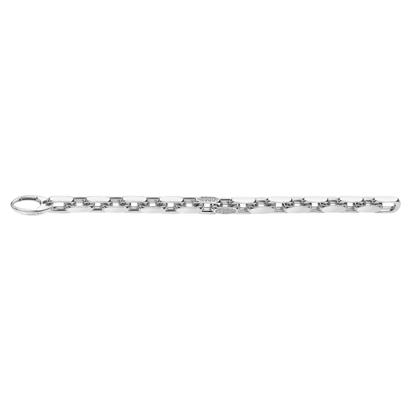 Emil Kraus Nuru anchor bracelet diamond cut, 9mm