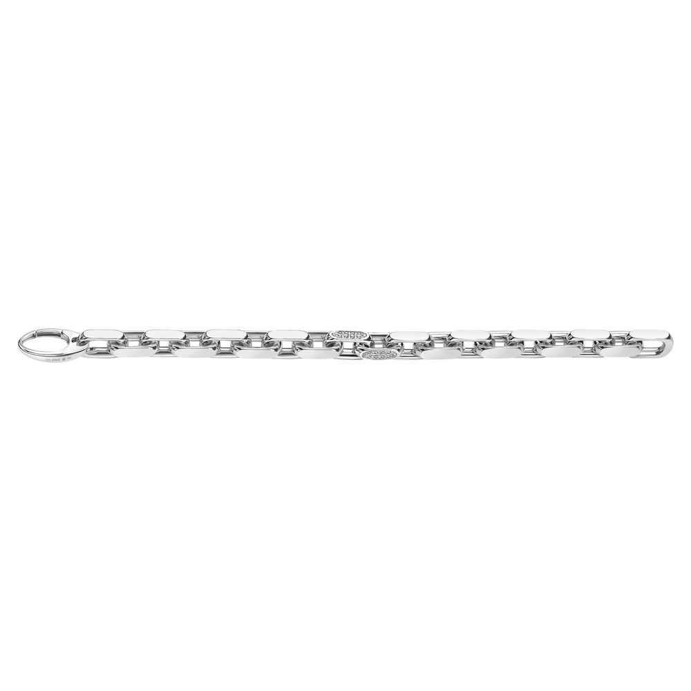 Emil Kraus Nuru Ankerarmband diamantiert, 9mm Emil Kraus Nuru Ankerarmband diamantiert, 9mm