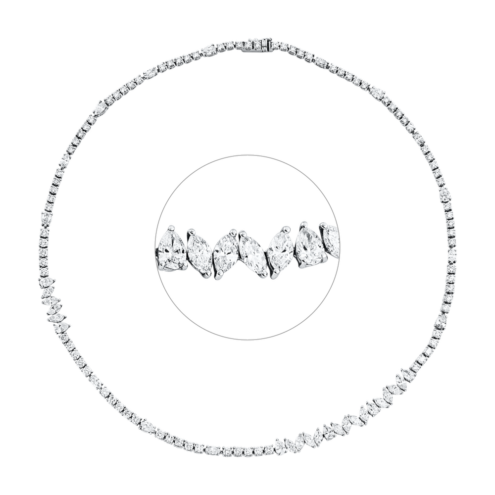 Brogle Selection necklace with diamond pendant Brogle Selection necklace with diamond pendant