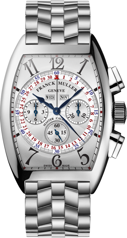 Franck Muller Cintrée Curvex Master Calendar Chronograph 47 x 34mm