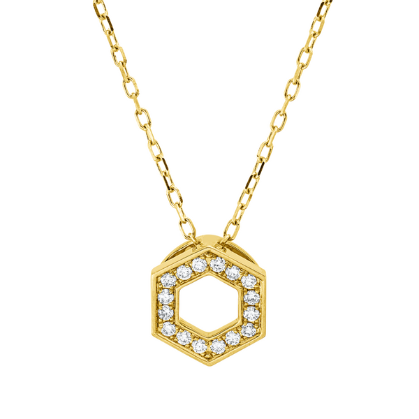 Brogle Classic necklace with diamond pendant Brogle Classic necklace with diamond pendant